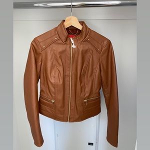 GUESS Faux Leather Jacket [NWT]